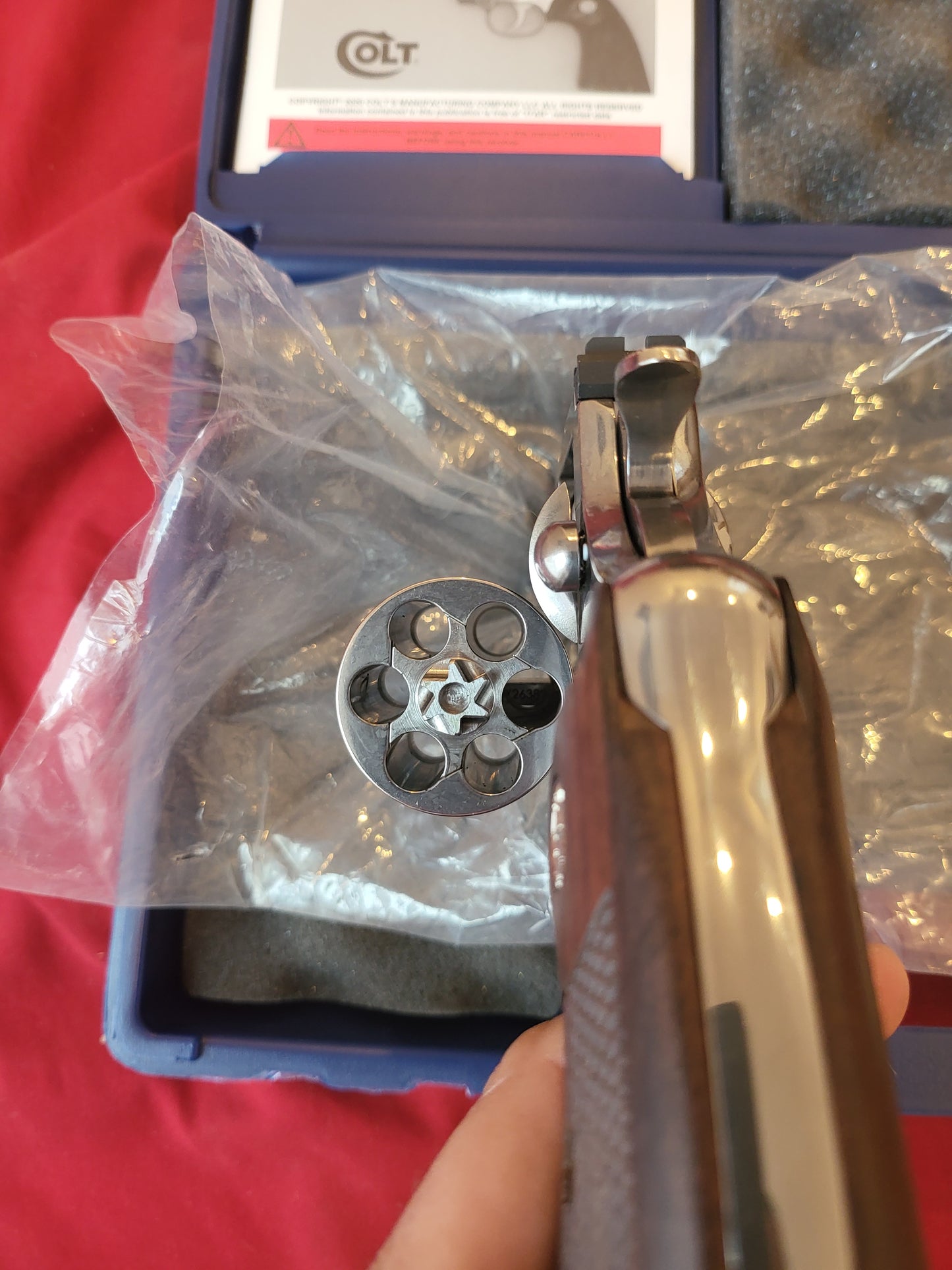 Colt Python 357 Magnum 3in Stainless Revolver - 6 Rounds New