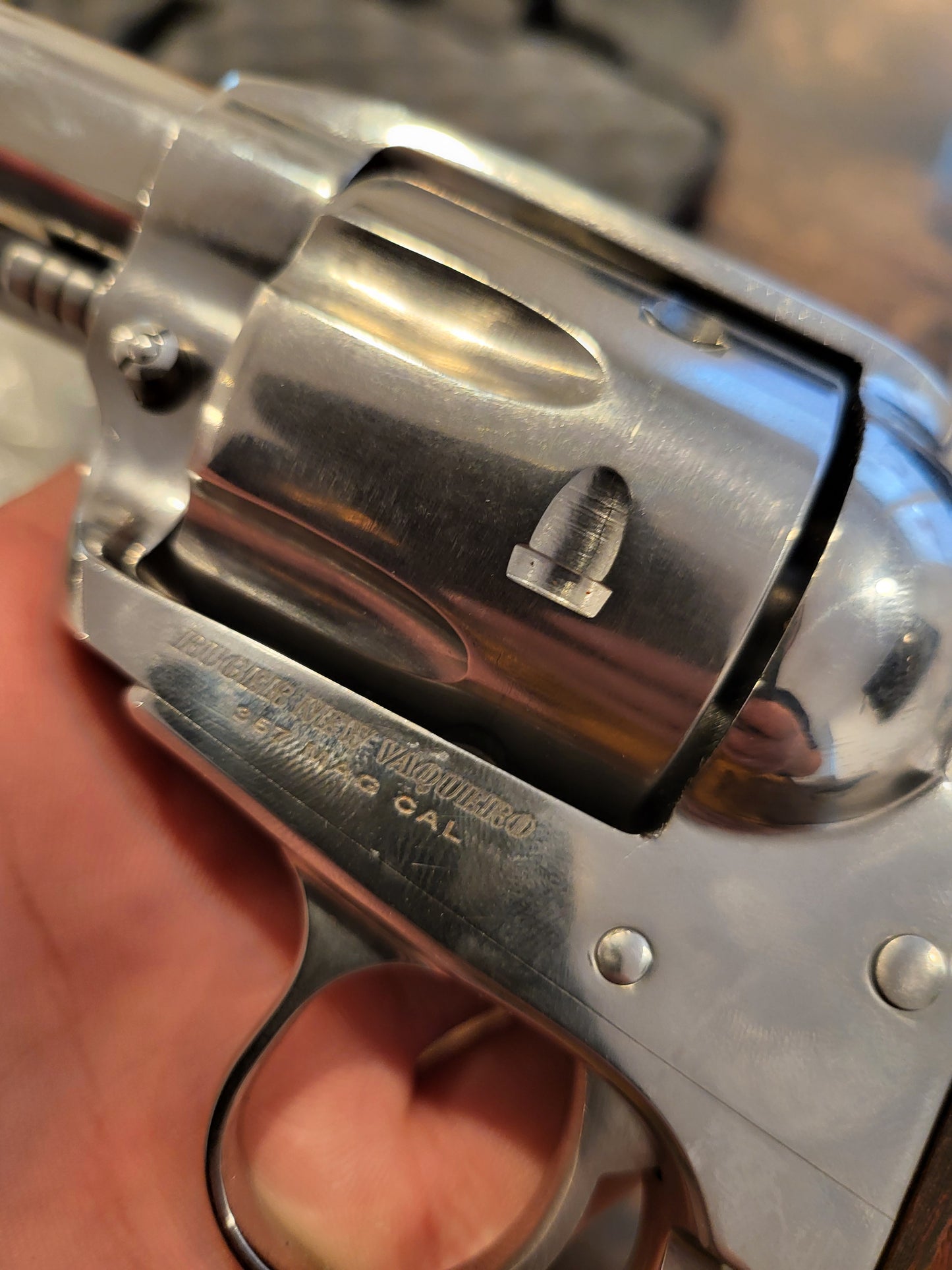 Ruger Vaquero Standard .357 Magnum Revolver no card fee fast shipping