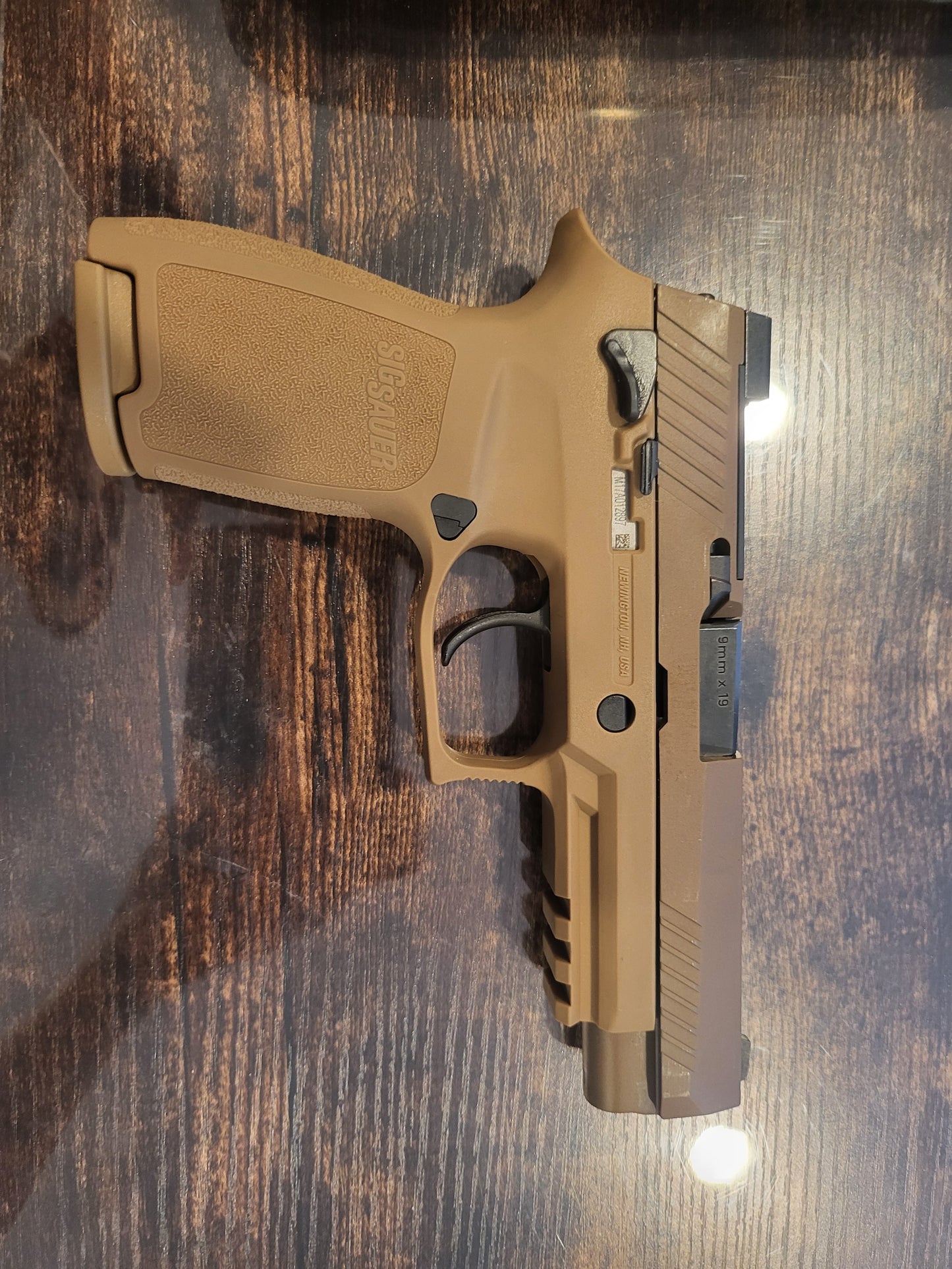 Sig Sauer P320 M17 Coyote Manual NS 9mm Full-Sized 1x17 + 2x21 no card fee