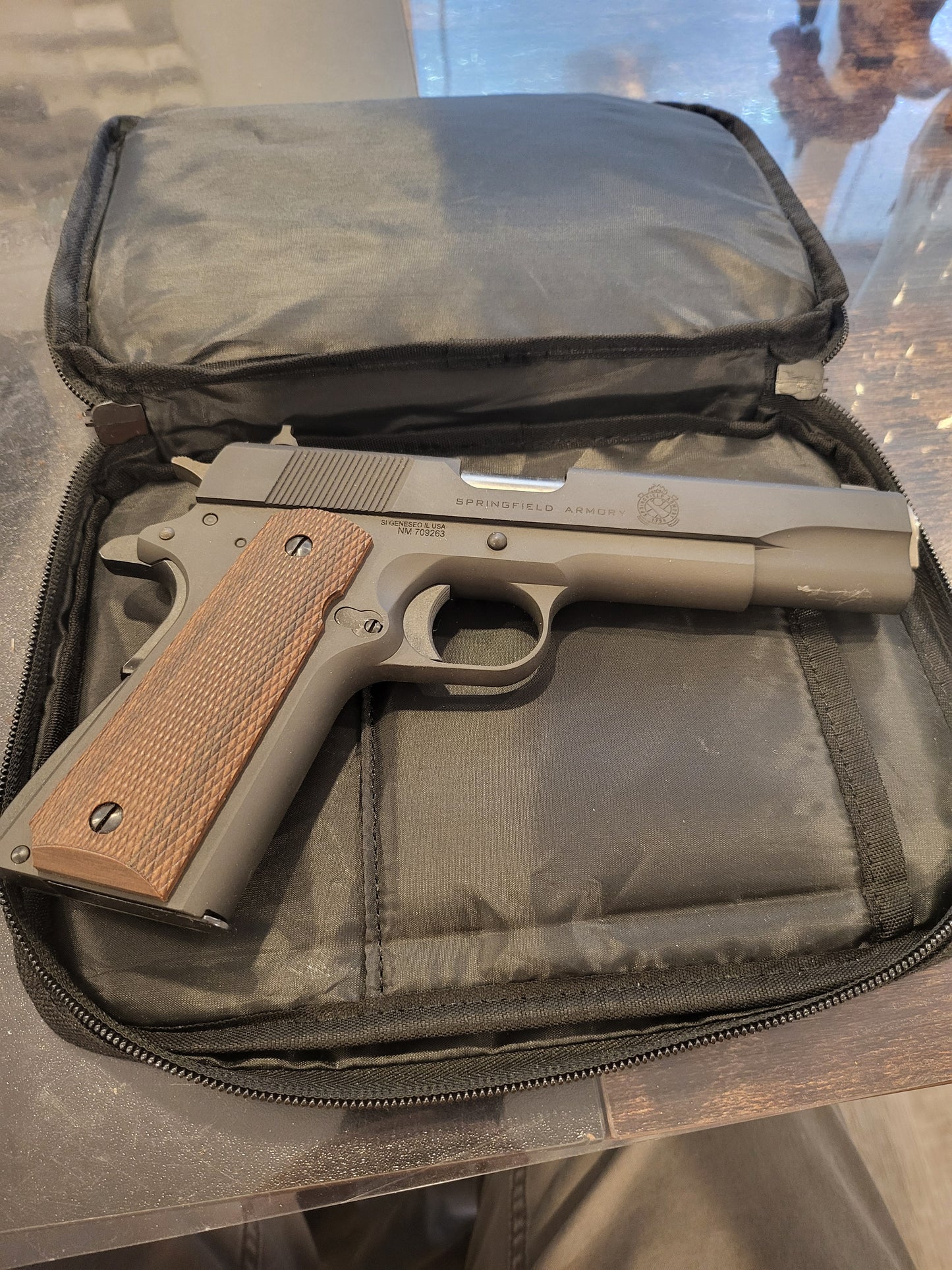 Springfield Armory 1911 Full size 45ACP Mil spec 7 round mags
