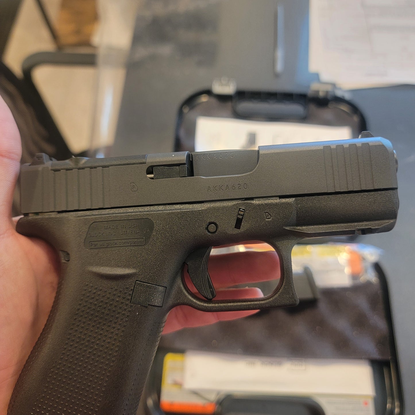 Glock 43X MOS SUB-COMPACT 9MM 10RD 3.41" Black