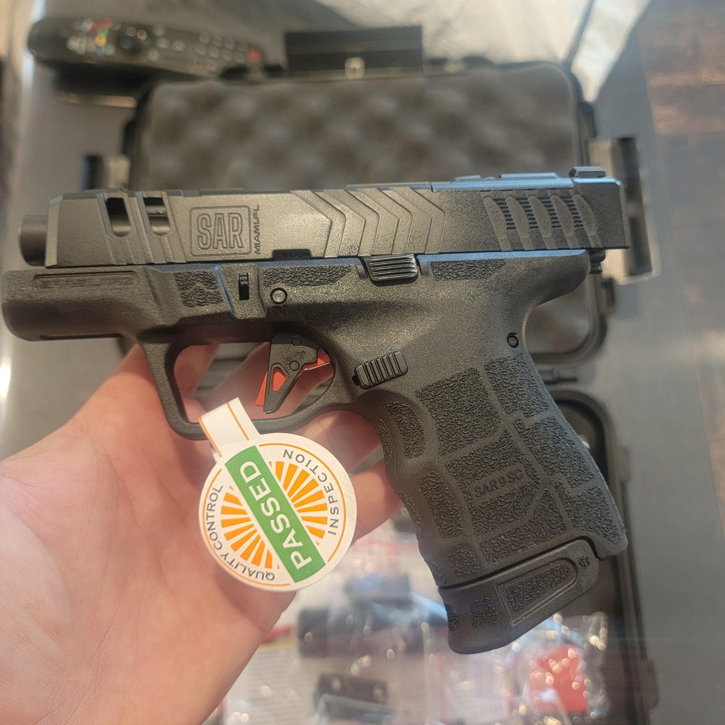 SAR USA SAR9 SC GEN 2 COMPACT 9MM 12/15 RD 3.3 Black optics ready
