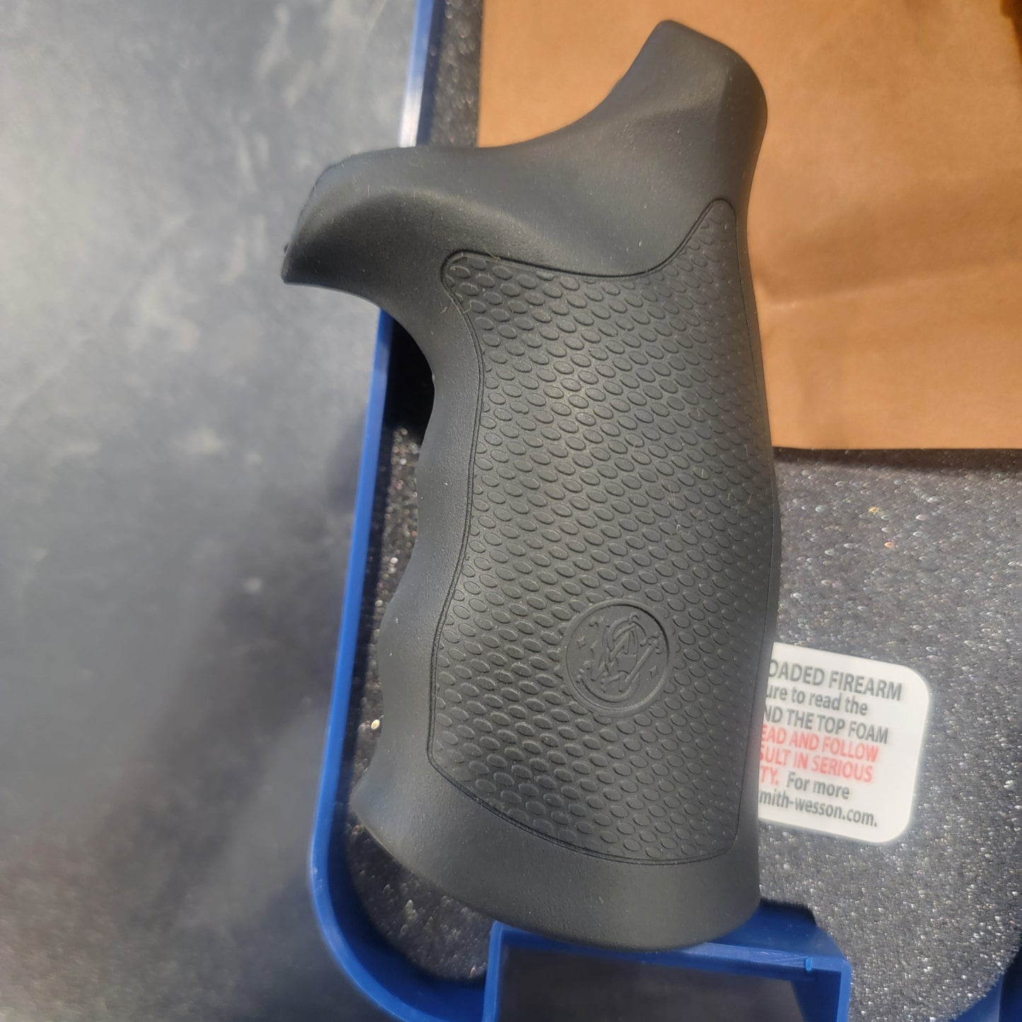 SMITH & WESSON MODEL 329PD 44 REM MAG 4.13" BLACK RED FRONT SIGHT