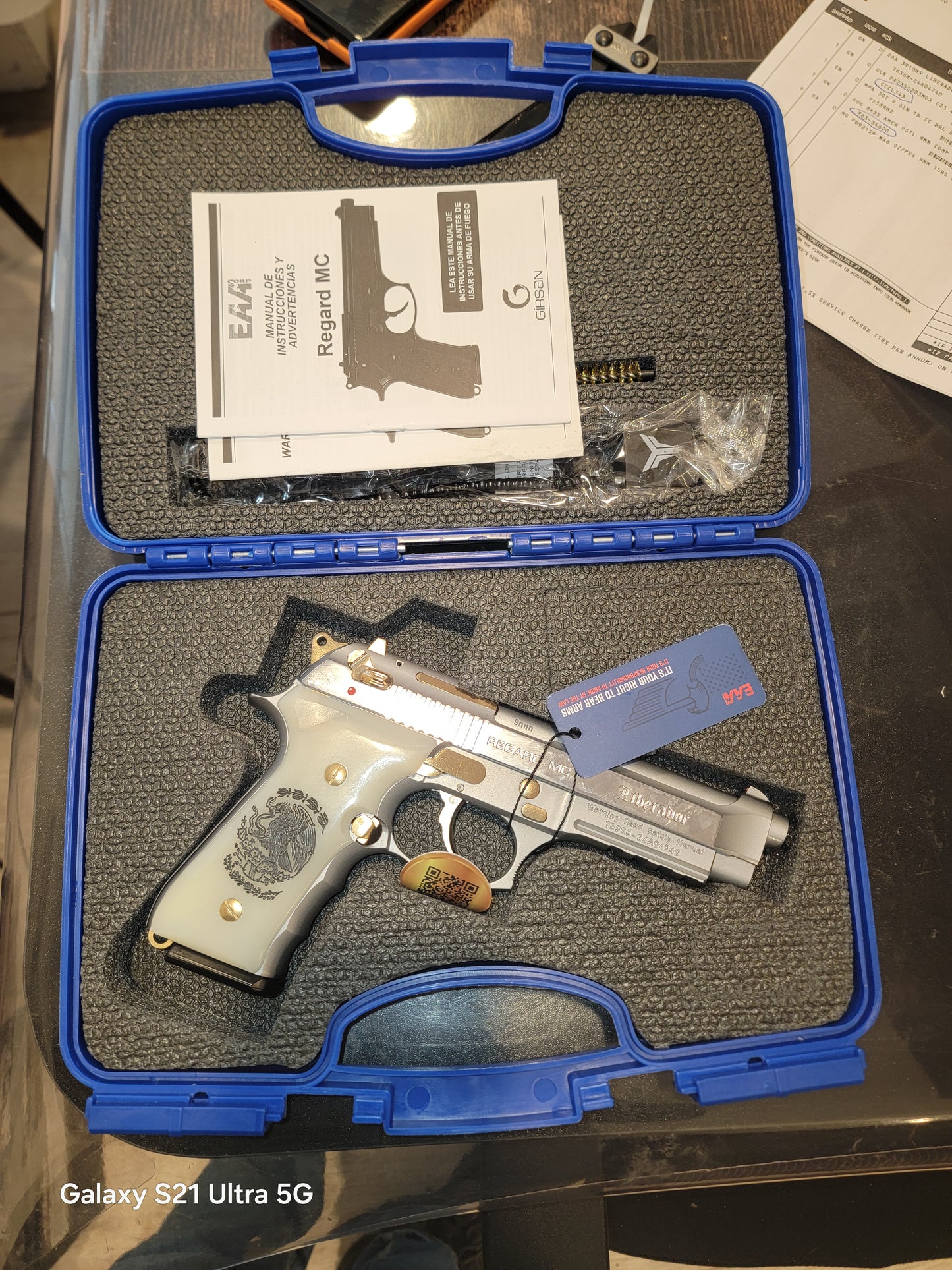 GIRSAN REGARD LIBERADOR II 9MM 18RD 4.9 STAINLESS