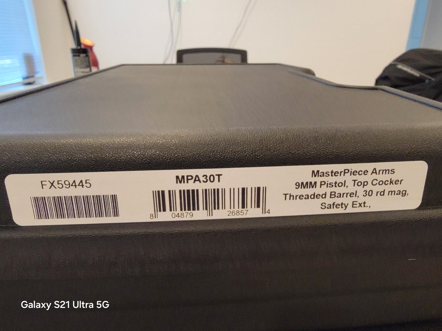 Masterpiece Arms Defender TB 9MM 30 Rounds 5.5 INCH