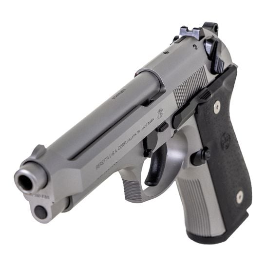 Beretta 92FS INOX 9mm 4.9" Pistol w/ (2)15rd Magazines