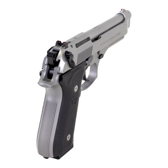 Beretta 92FS INOX 9mm 4.9" Pistol w/ (2)15rd Magazines