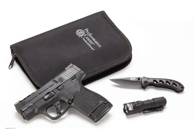 Smith and Wesson PC M&P9 Shield Plus Ported TS 9mm EDC Kit New