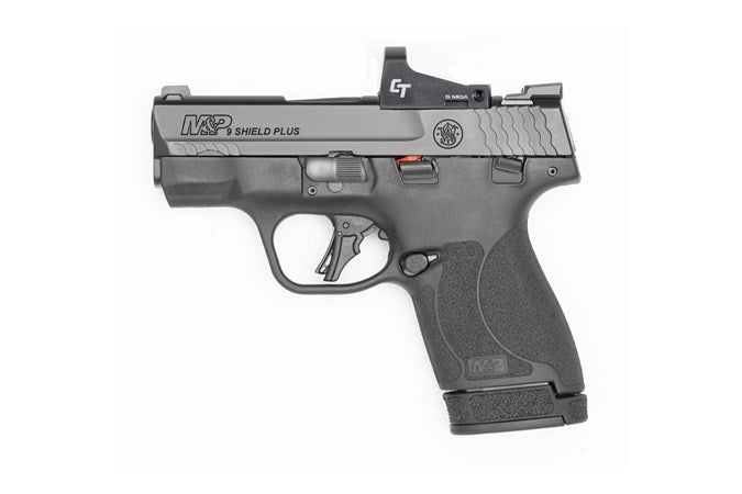 Smith Wesson M&P Shiled plus micro 9MM 15/10 Black CT RED DOT OC