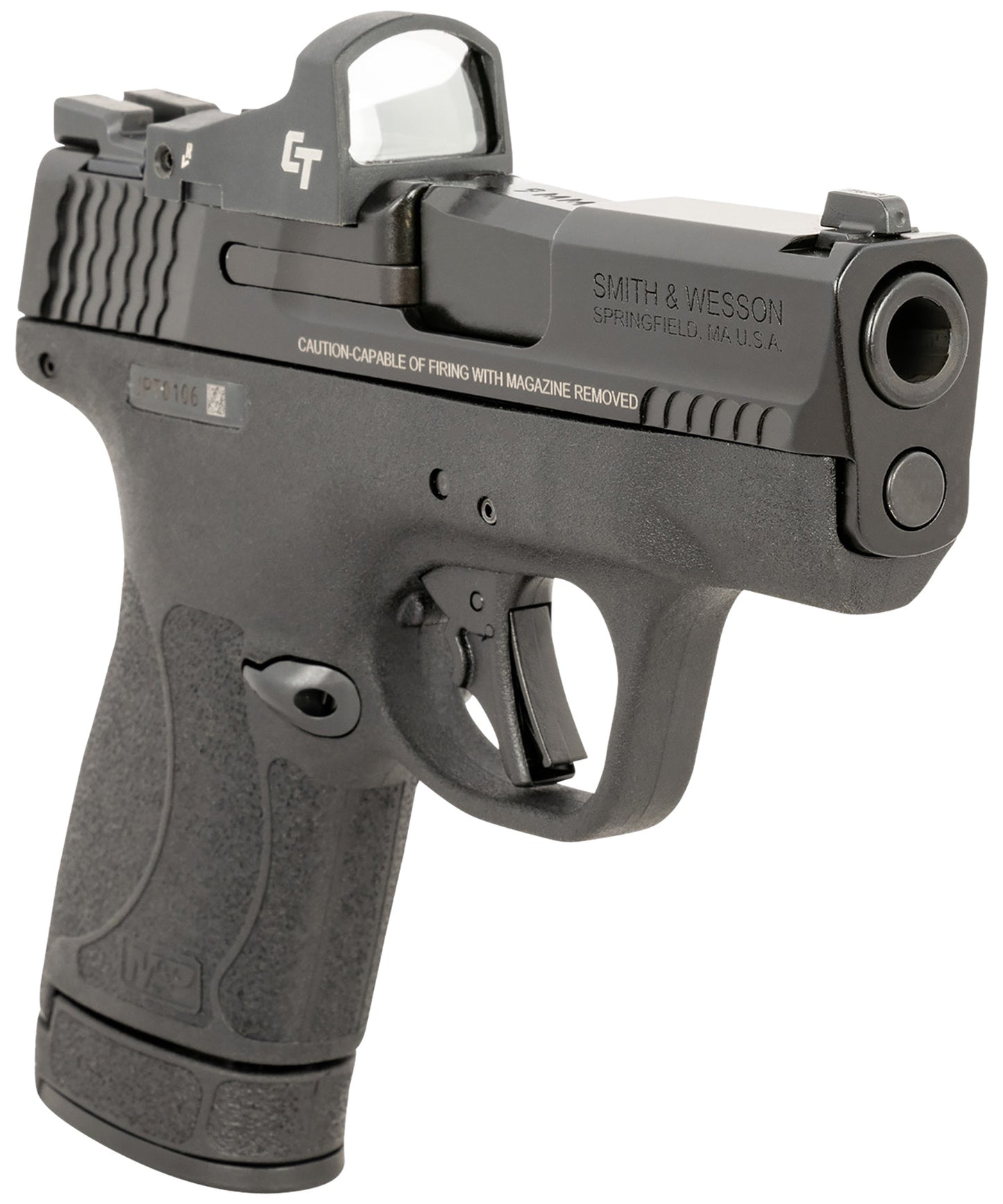 Smith Wesson M&P Shiled plus micro 9MM 15/10 Black CT RED DOT OC