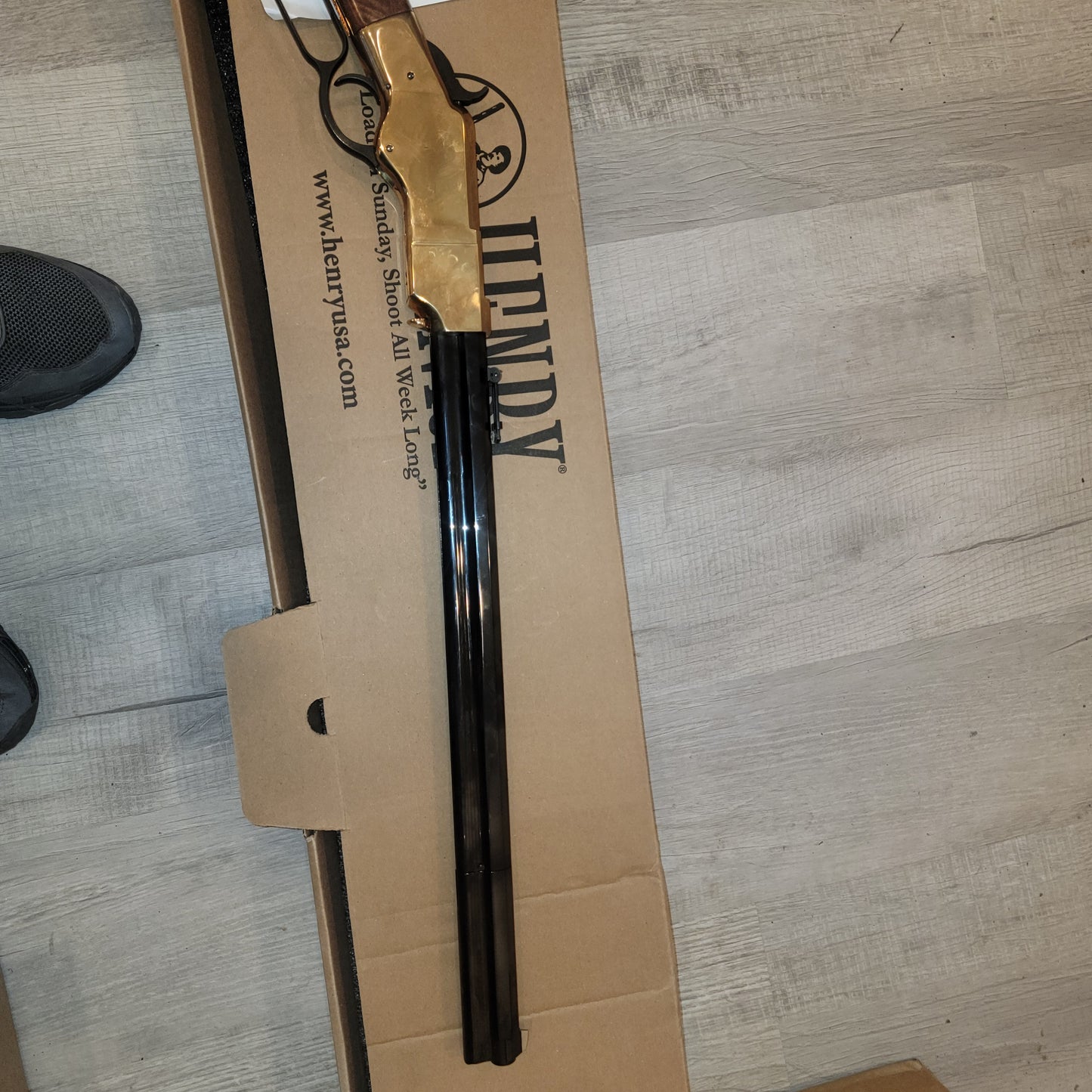 HENRY REPEATING ARMS THE NEW ORIGINAL HENRY RARE 44-40