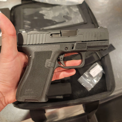 PSA DAGGER MICRO 9MM PISTOL SHIELD CUT W/ HOLOSUN 407K, BLACK 15RD