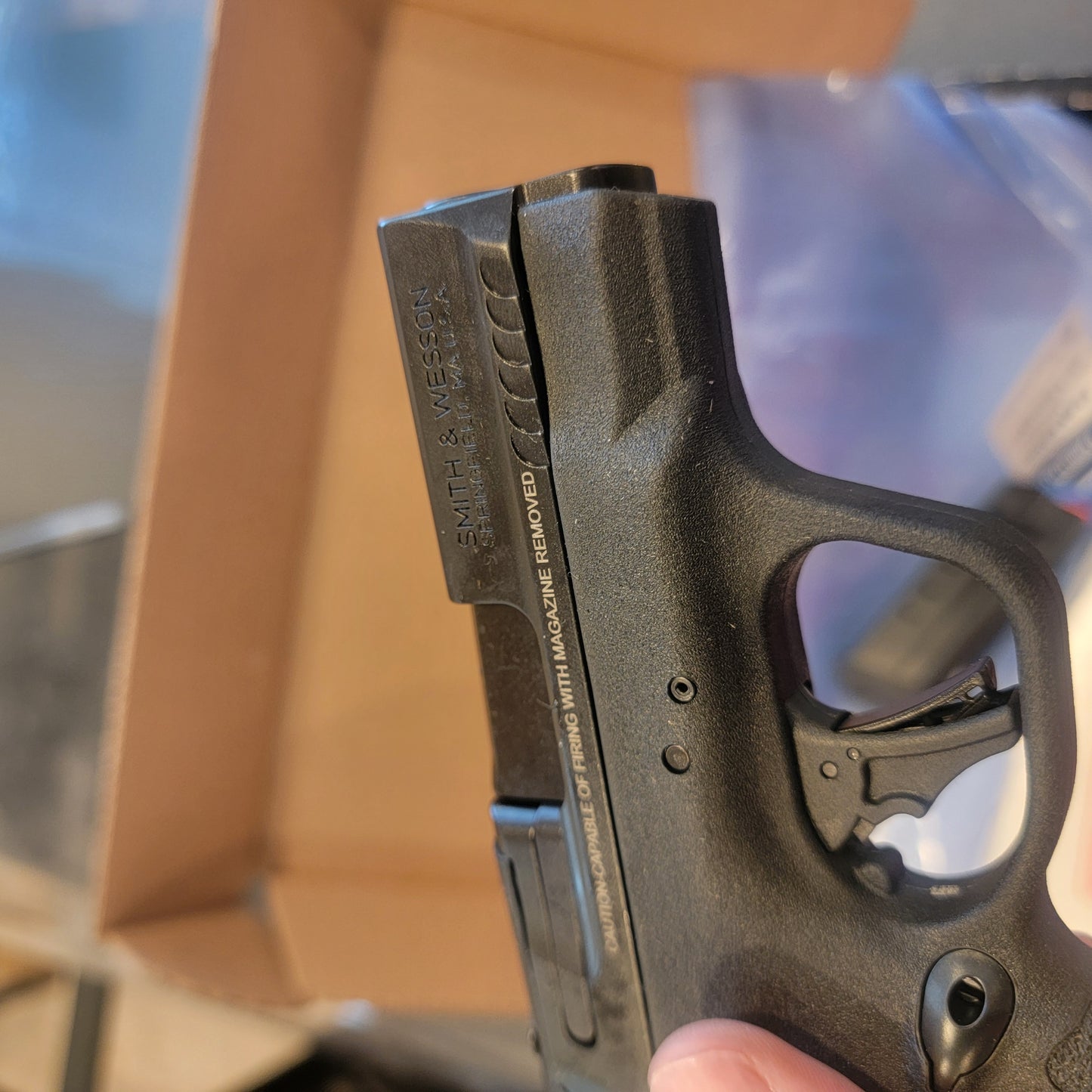 Smith & Wesson MP Shield Plus Micro 9MM 13/10 RD Optics cut w Thump safety