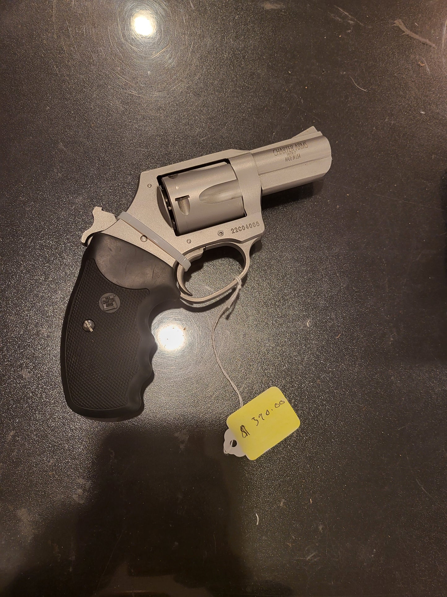 Charter Arms Bulldog 44 Special 2.5in Stainless Revolver 5 Rounds