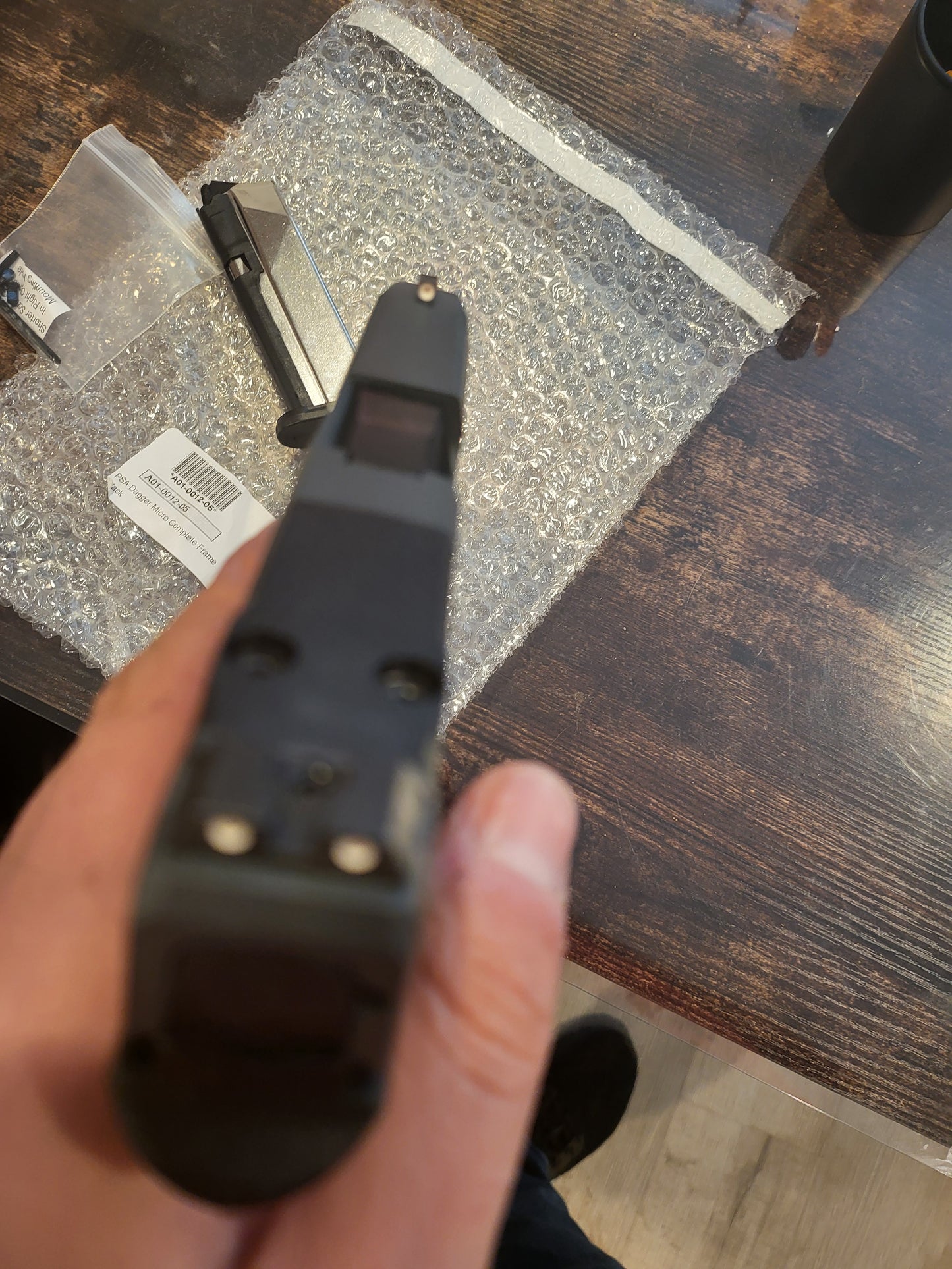 PSA Dagger Micro 9mm Pistol - Shield Cut, Gray 2X15 RD MAGS