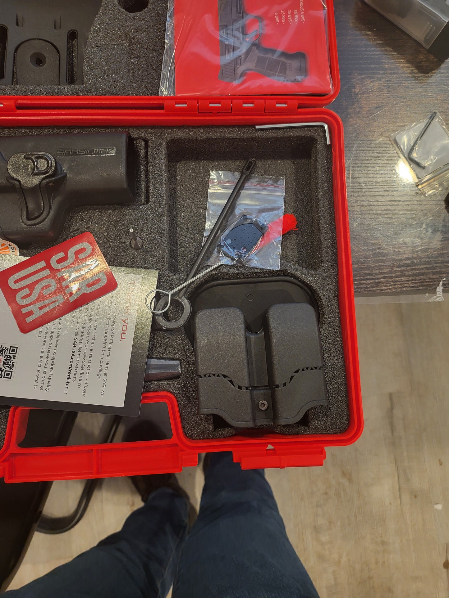 SAR SAR9 CX PACKAGE GRAY 4" 9MM 15RD