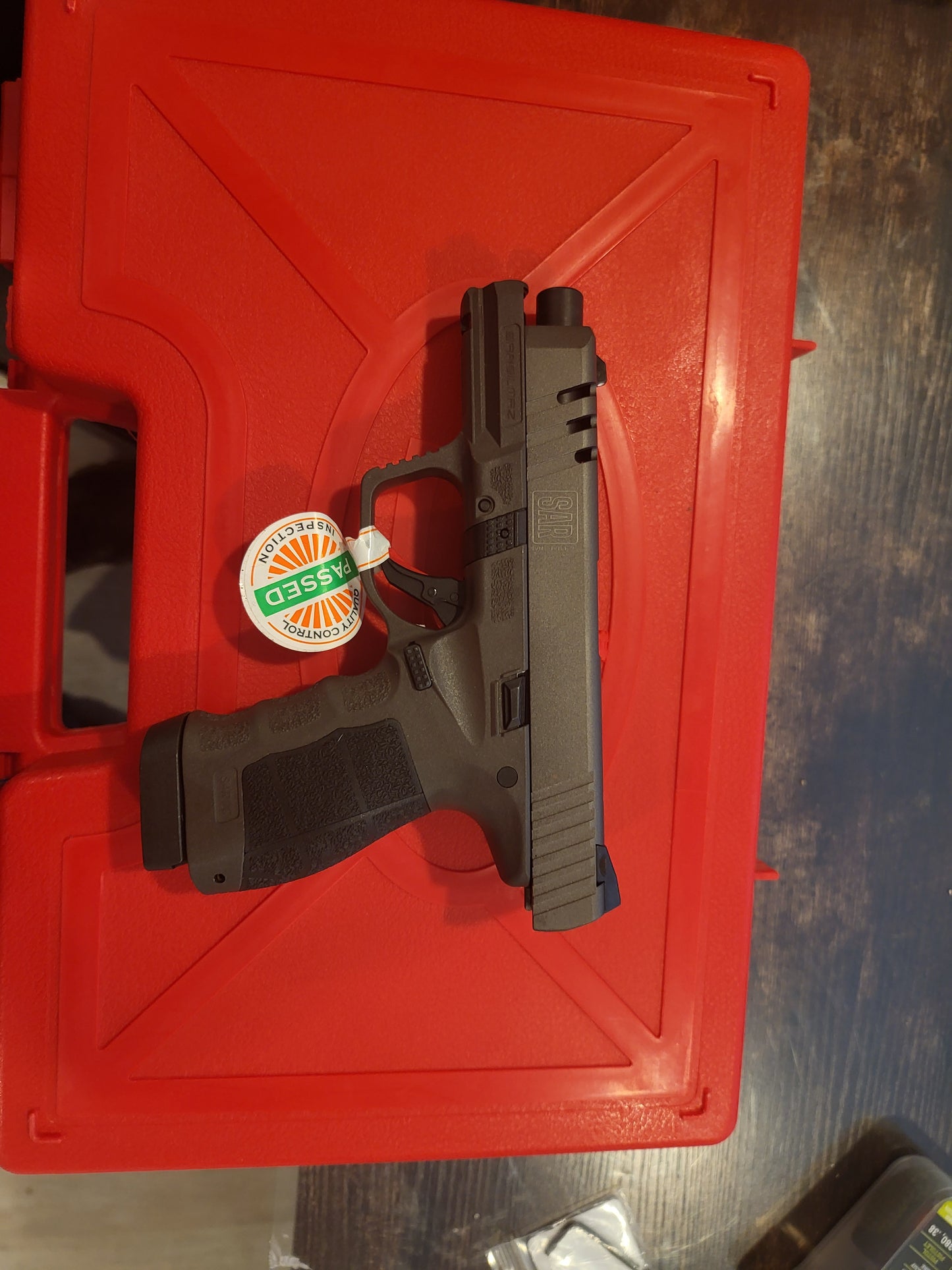 SAR SAR9 CX PACKAGE GRAY 4" 9MM 15RD