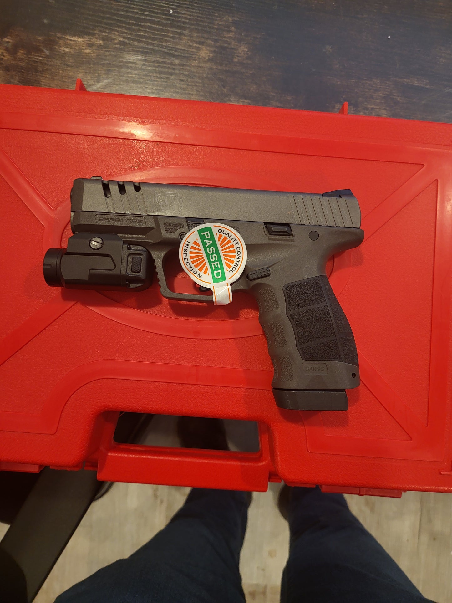 SAR SAR9 CX PACKAGE GRAY 4" 9MM 15RD