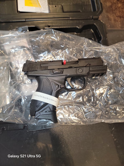 Ruger American Compact 9mm Pistol gray 12 and 17 round mags