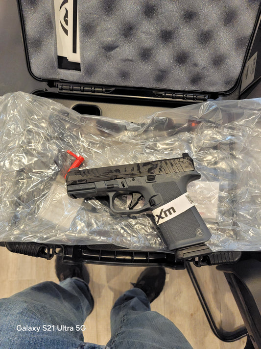 RUGER RXM 9MM 15RD 4" STEALTH GRAY OPTICS READY
