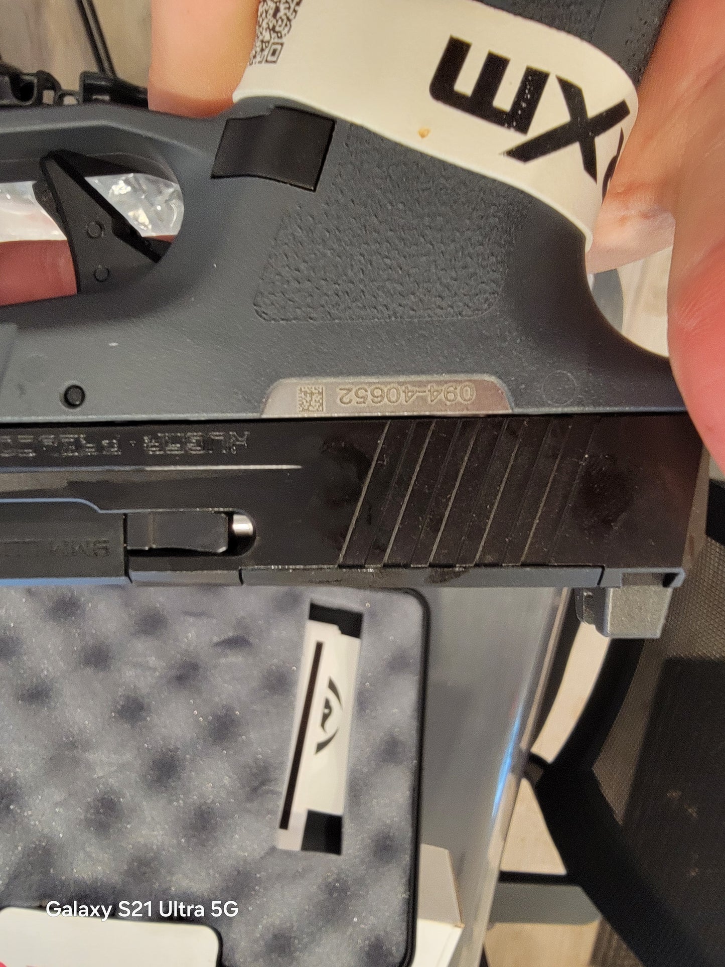 RUGER RXM 9MM 15RD 4" STEALTH GRAY OPTICS READY