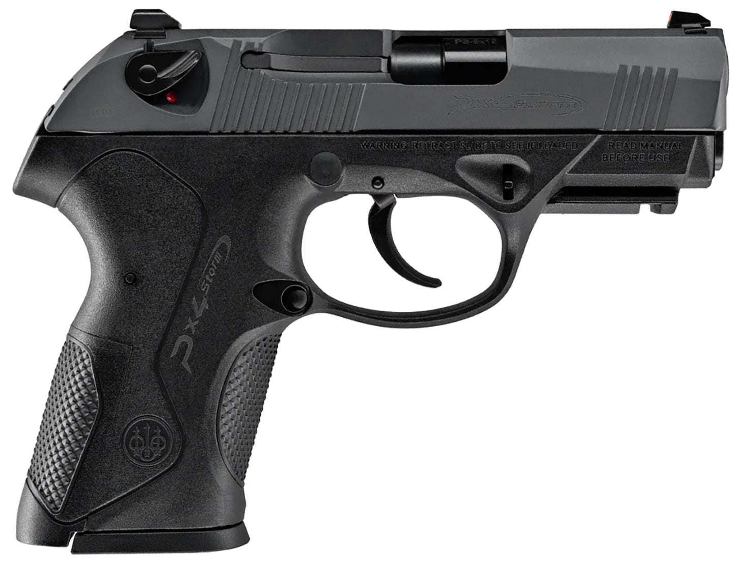 Beretta PX4 Storm Compact Carry 2 Black 9MM 15RD 3.20" Picatinny Rail