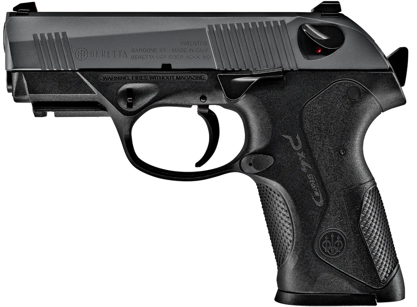 Beretta PX4 Storm Compact Carry 2 Black 9MM 15RD 3.20" Picatinny Rail
