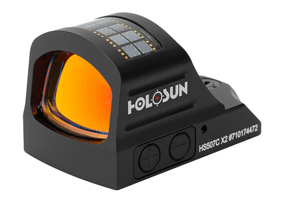 HOLOSUN HS507C X2 BLACK RED DOT MULTI RETICLE