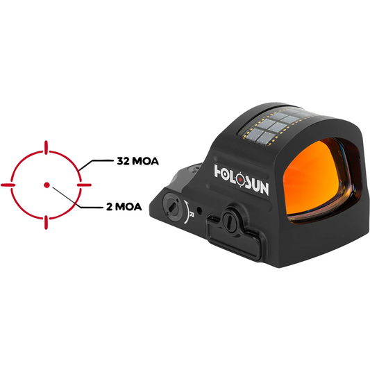 HOLOSUN HS507C X2 BLACK RED DOT MULTI RETICLE