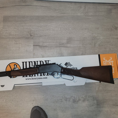 Henry Steel 30-30 Lever Action Rifle 20" Round BBL walnut model H009G