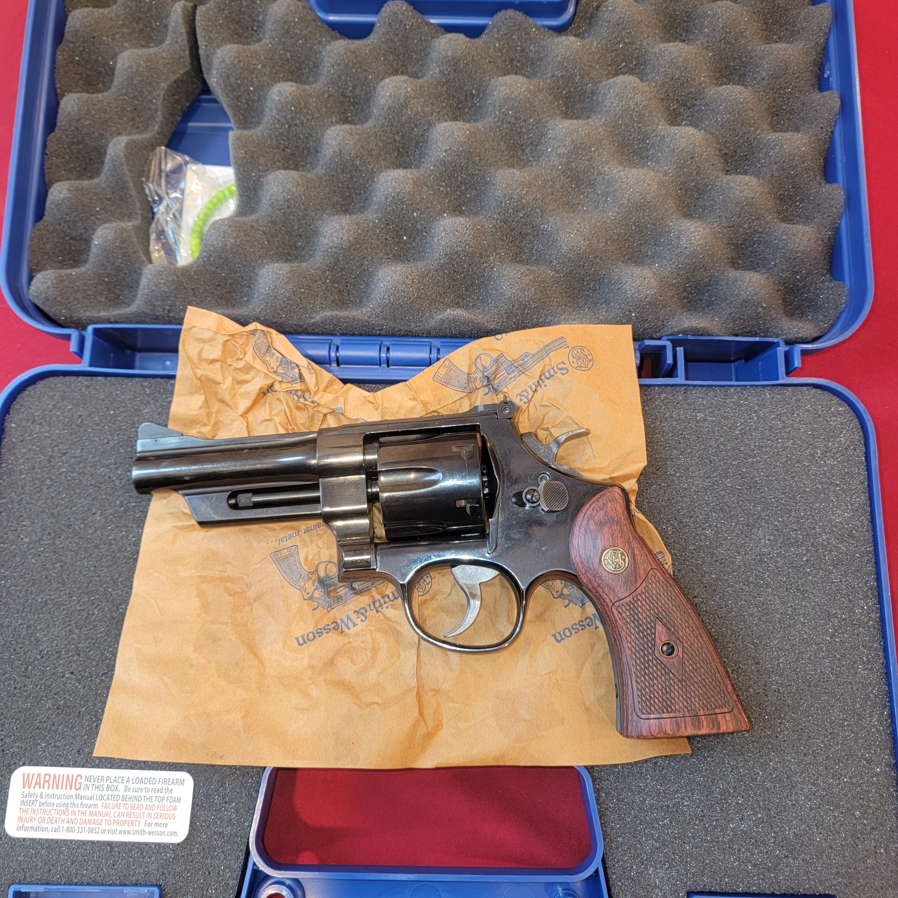 Smith & Wesson Model 27-9 Classic .357 Mag Revolver 6 shot4inch no car ...