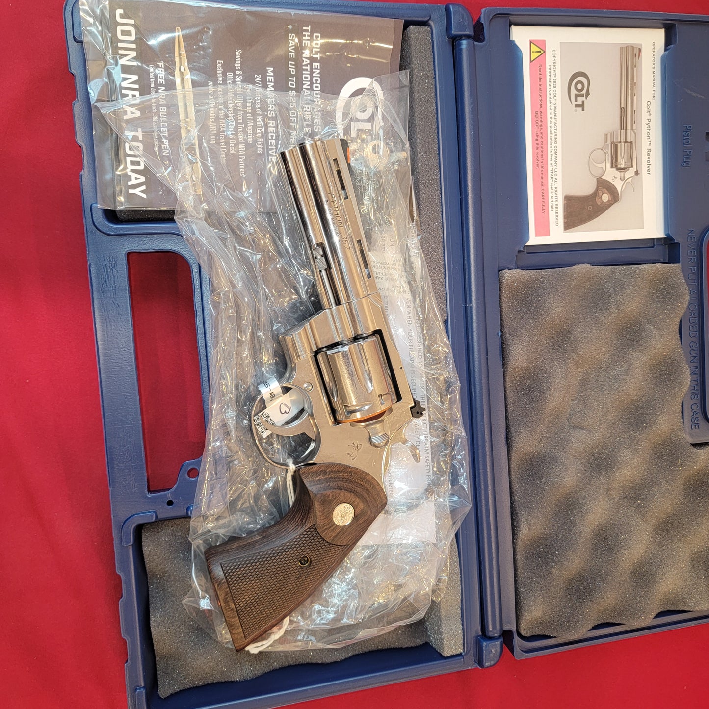 Colt Python 357 Magnum 4.25" inch Revolver 6 shot