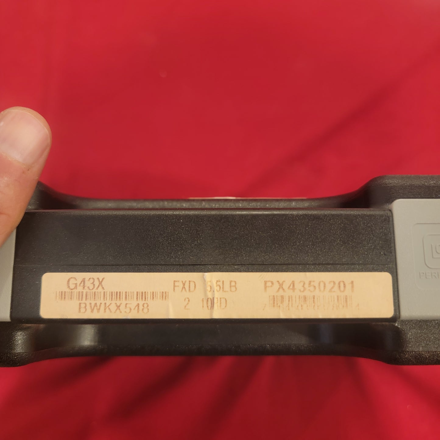 Glock 43X SUB-COMPACT 9MM 10RD 3.41" Black USA MADE