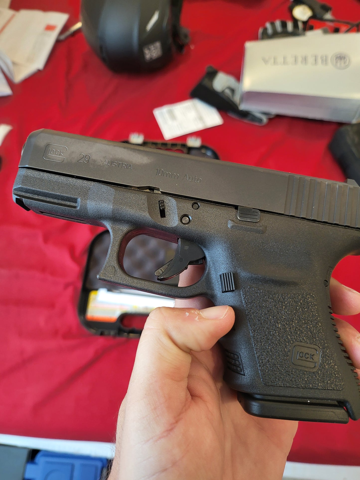 GLOCK 29 G29 Gen3 SF10mm Sub-Compact 10-Round Pistol 2x10 mags no card fee