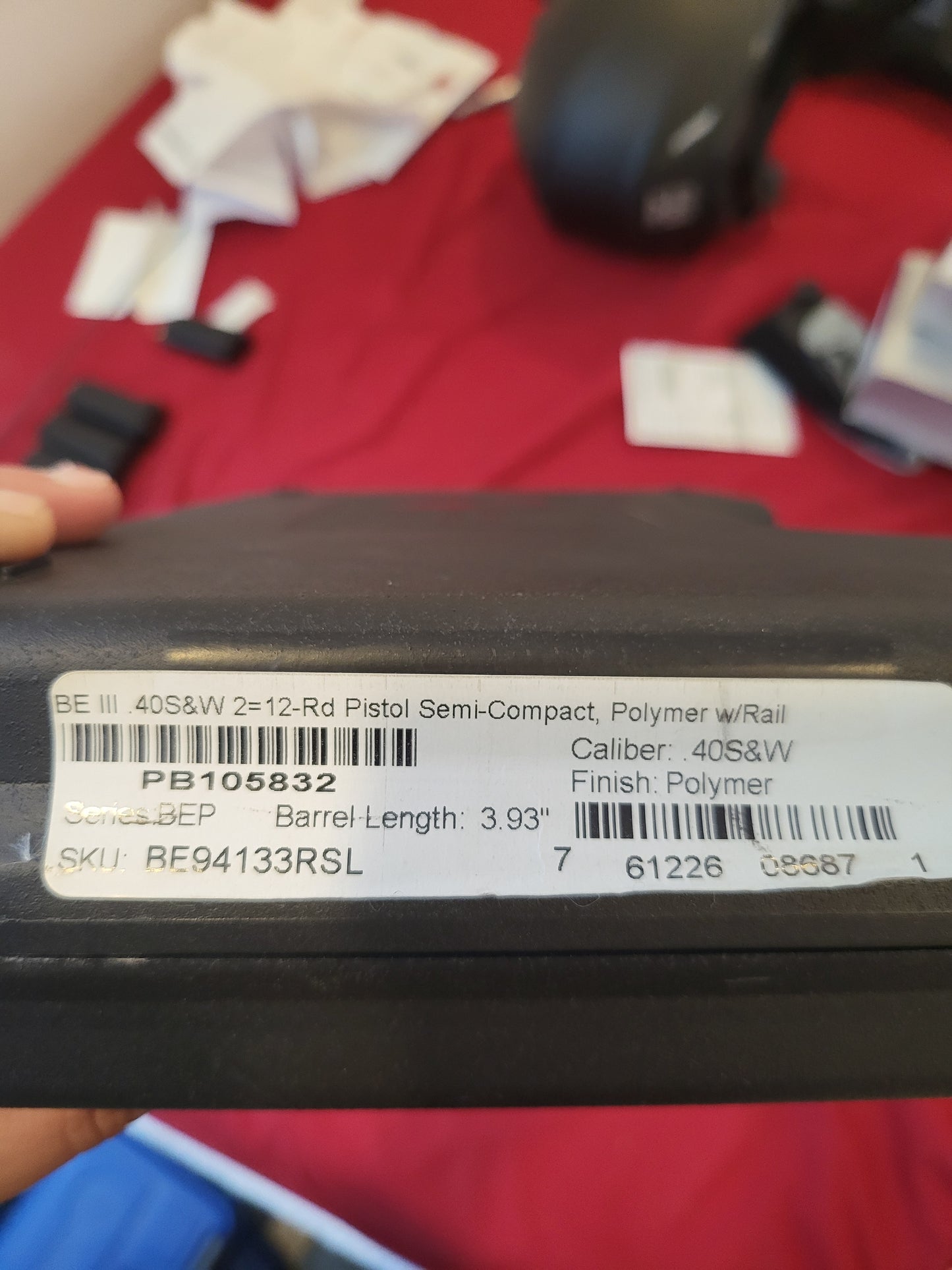 Magnum research baby eagle III compact 40 S&W 2x12 mags