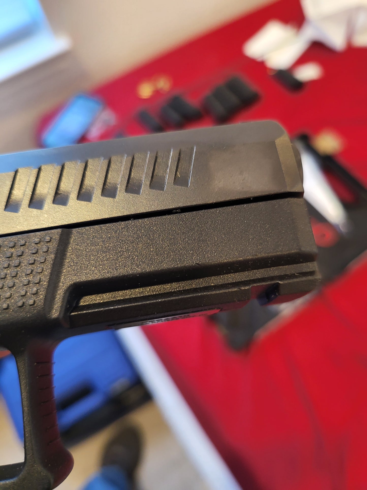 CZ P-10 C 9mm Luger 4.02in Black Pistol - 15+1 Rounds 2x15 mags