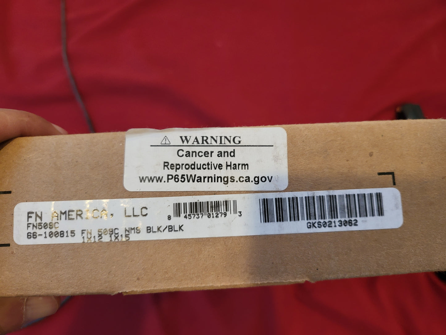 FN 509 Compact 9mm Luger Caliber Pistol with 12/15 round mags brand new