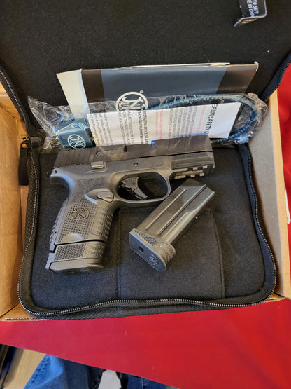 FN 509 Compact 9mm Luger Caliber Pistol with 12/15 round mags brand new