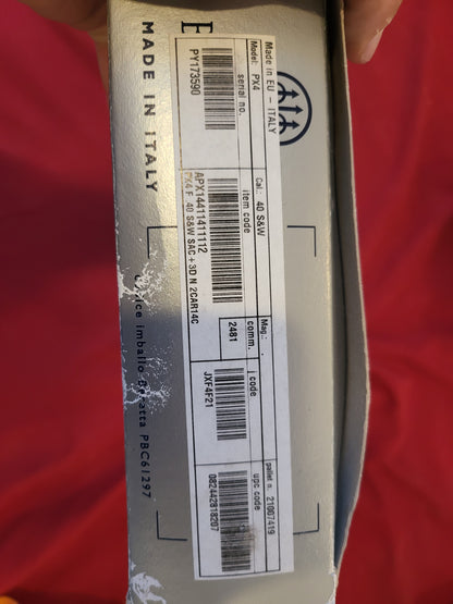 Beretta PX4 storm 4inch 2x14 mags 40S&W pistol New