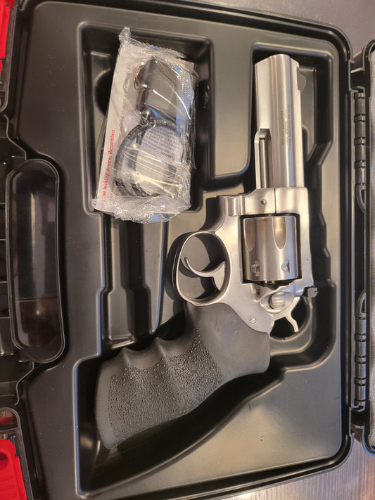 Ruger GP100 .357 Magnum Revolver 6rd 4.2"Stainless no card fee
