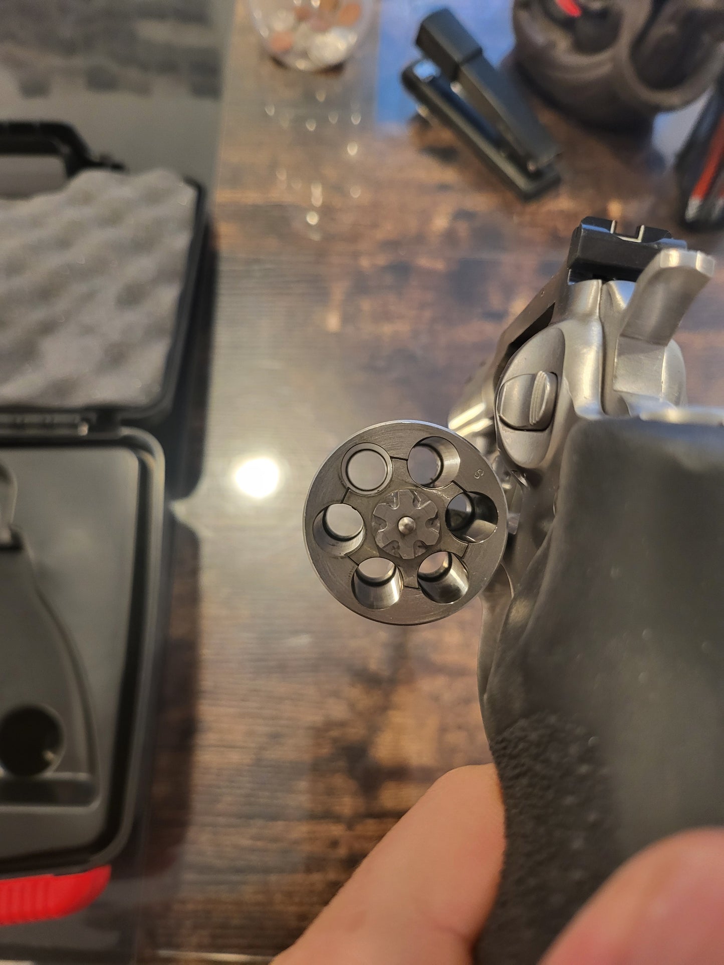 Ruger GP100 .357 Magnum Revolver 6rd 4.2"Stainless no card fee