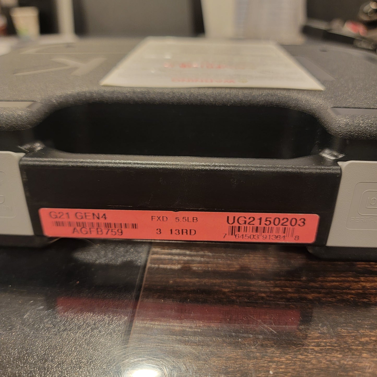 GLOCK 21 - G21 Gen4 .45 ACP has a 13+1 capacity3x13 mags