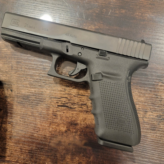 GLOCK 21 - G21 Gen4 .45 ACP has a 13+1 capacity3x13 mags