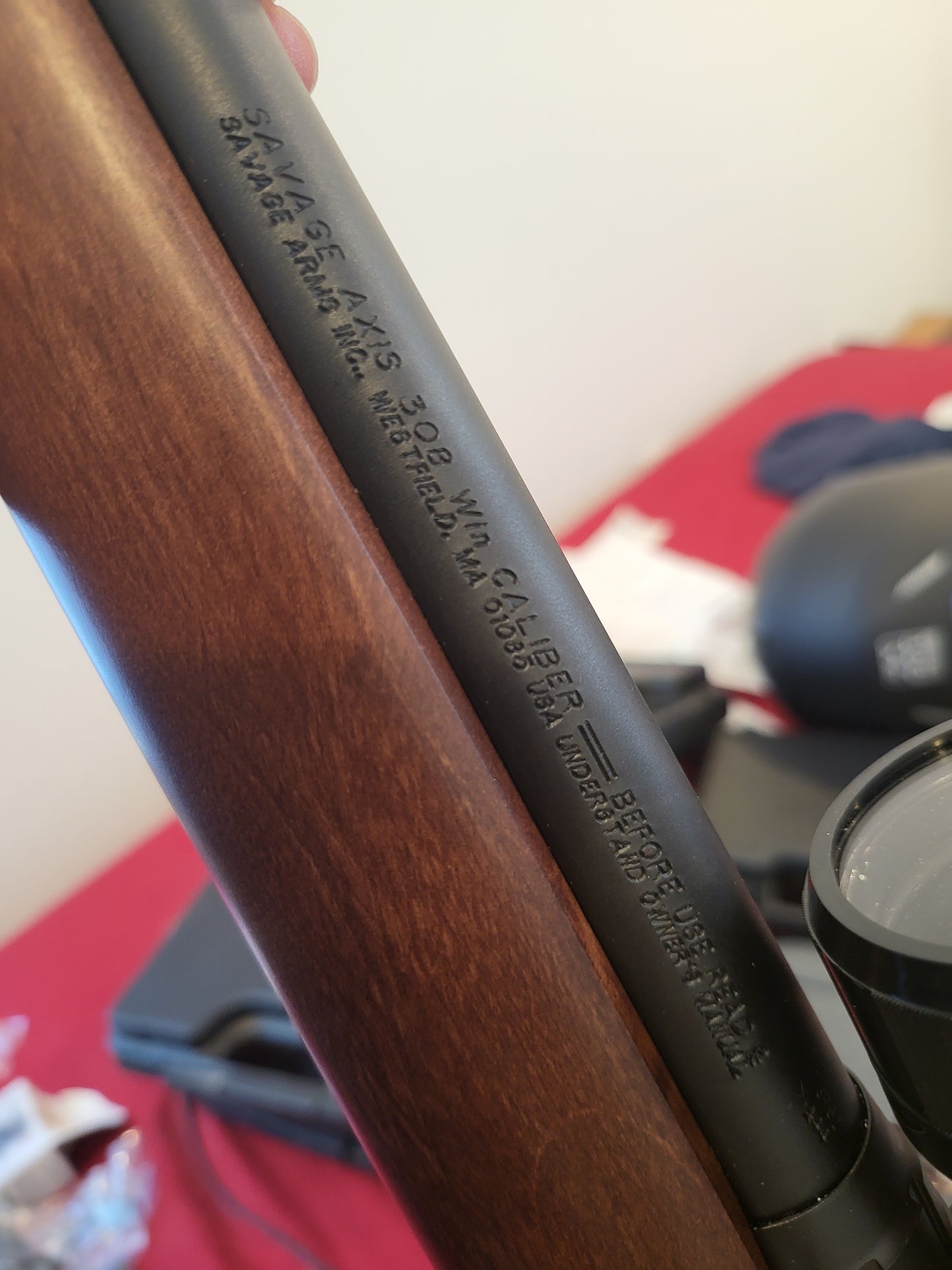 Savage Axis II XP.308 Bolt-Action Rifle with Bushnell scope 3-9x40