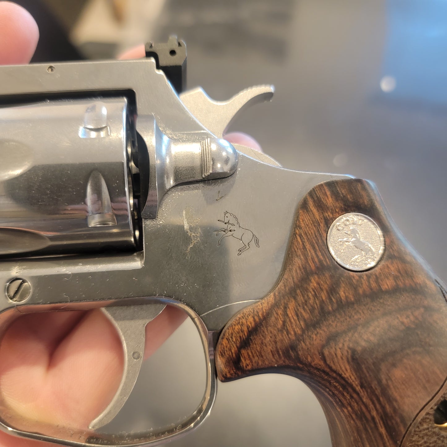 Colt King Cobra revolver stainless 4.25 inch 6 shot 357Mag