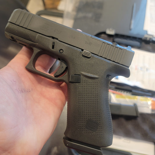 Glock 43X MOS SUB-COMPACT 9MM 10RD 3.41" Black