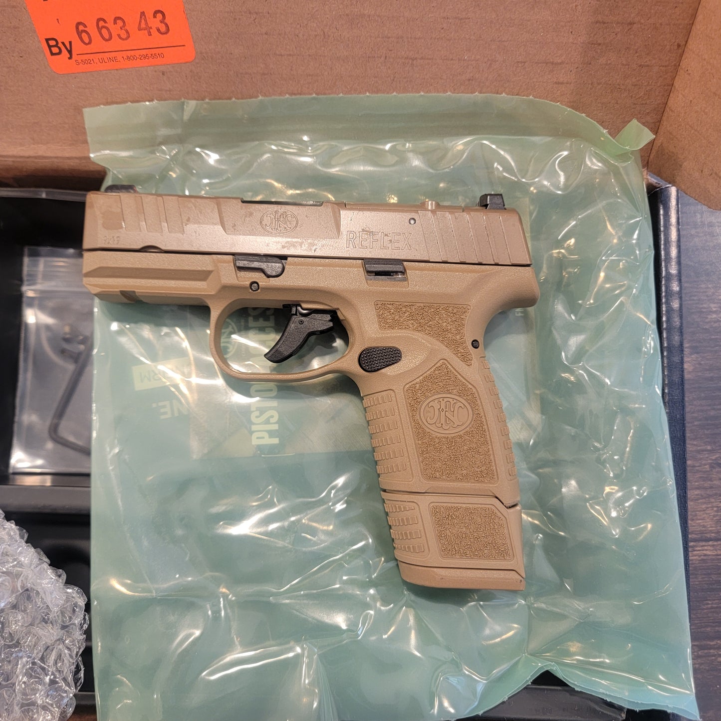 FN Reflex MRD OR Micro-Compact 9MM FDE 15/11 round mag New