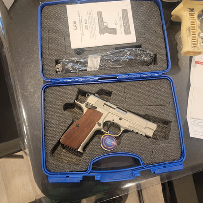 EAA GIRSAN MCP35 High power Compact 15rd 3.88" Silver Cerakote Pistol
