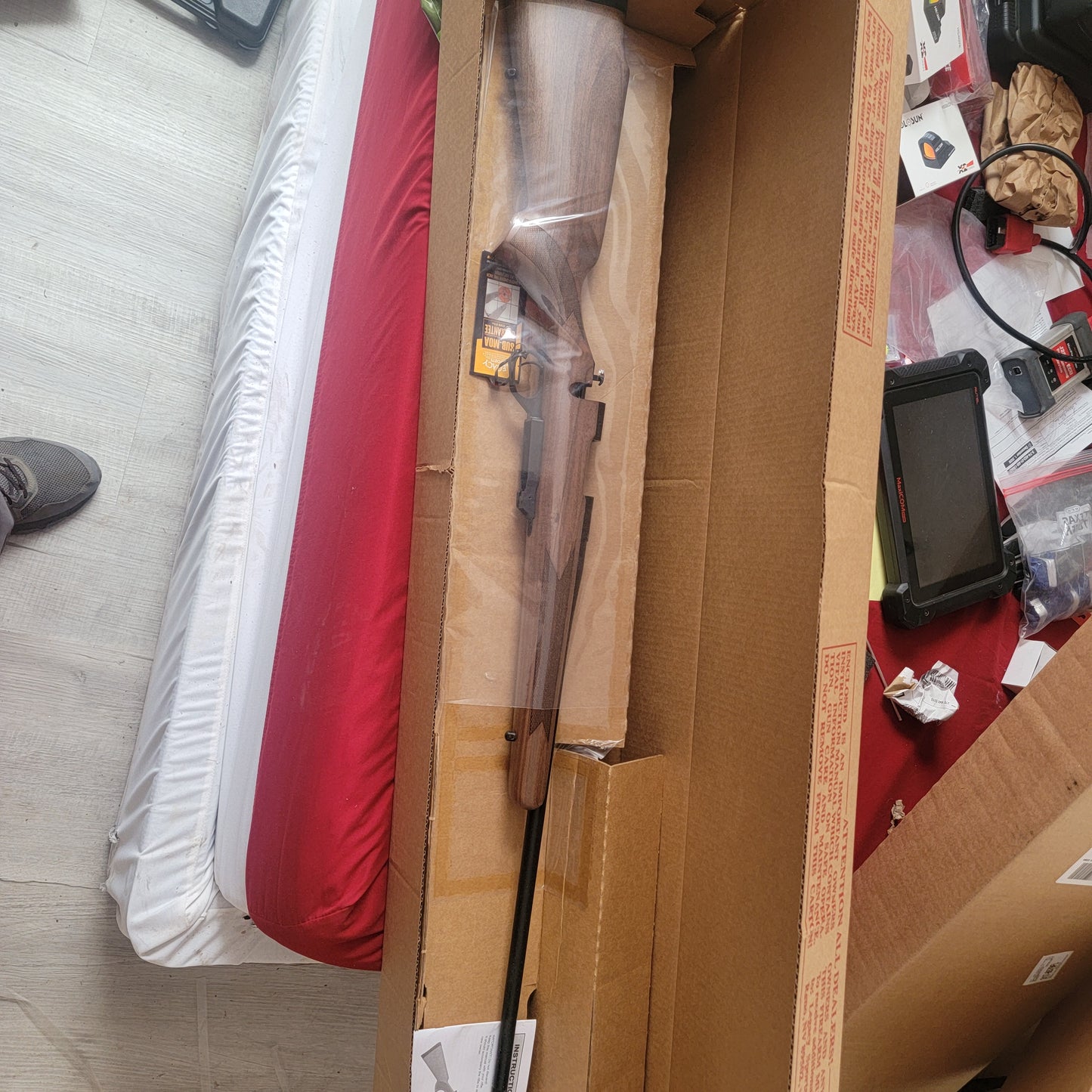 HOWA M1500 MINI BOLT ACTION RIFLE 7.62x39 W 10RD CAPACITY WOOD STOCK