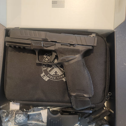 Springfield Armory Echelon 4.5" Black with FDE Grip mod 17/20rd OR